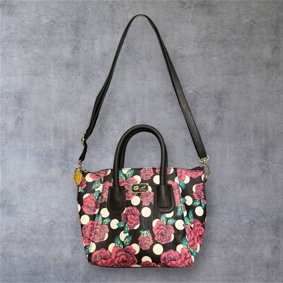 Luv Betsey By Betsey Johnson Small Satchel W/Crossbody Strap - NWOT - Picture 3 of 10